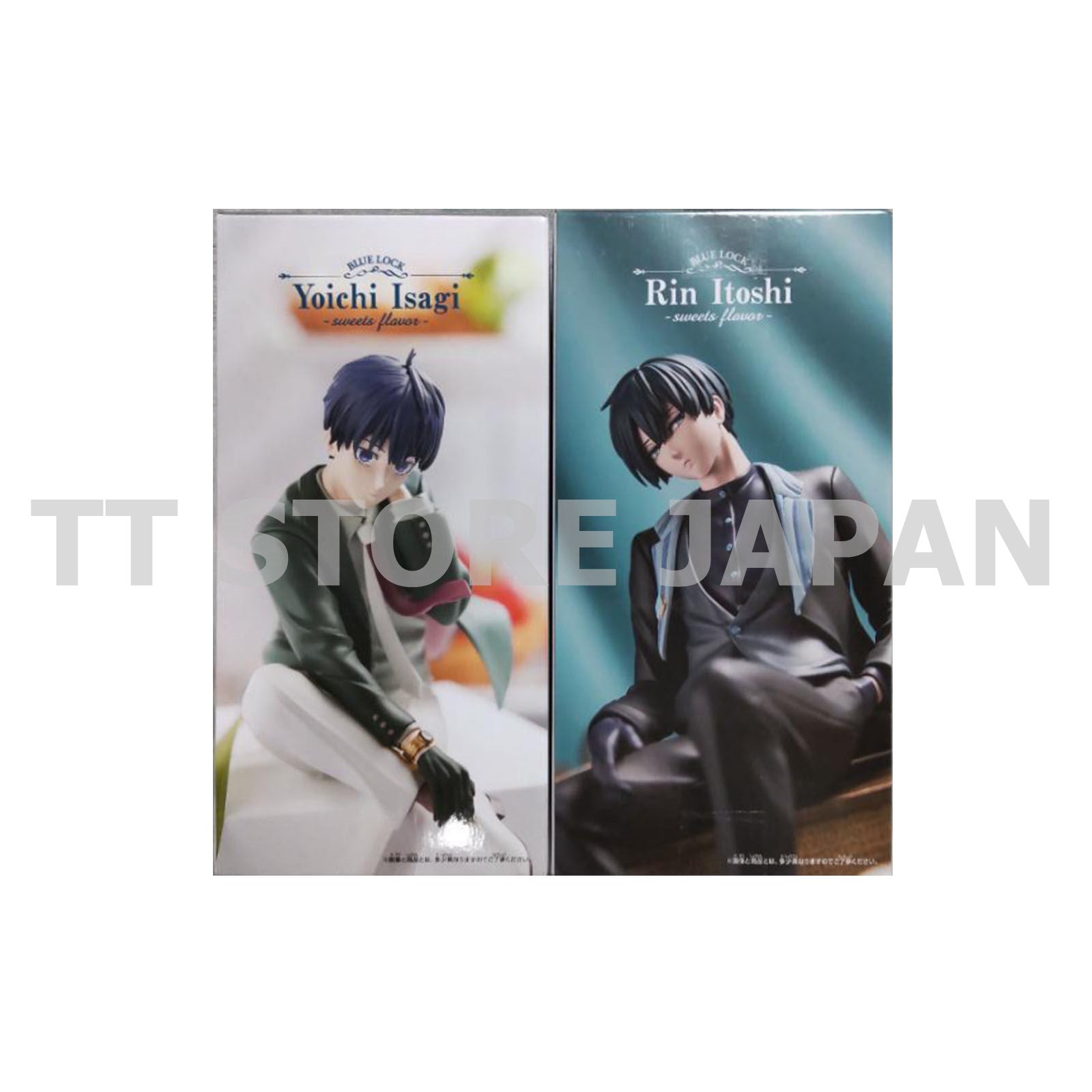 BLUE LOCK Figure Yoichi Isagi Rin Itoshi Set sweets flavor Banpresto New