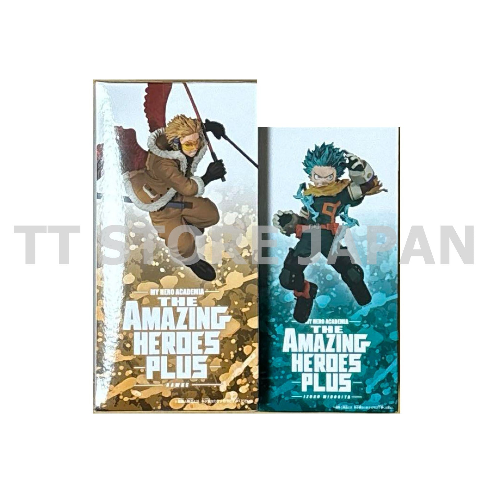 My Hero Academia The Amazing Heroes Plus Izuku Midoriya Hawks Banpresto