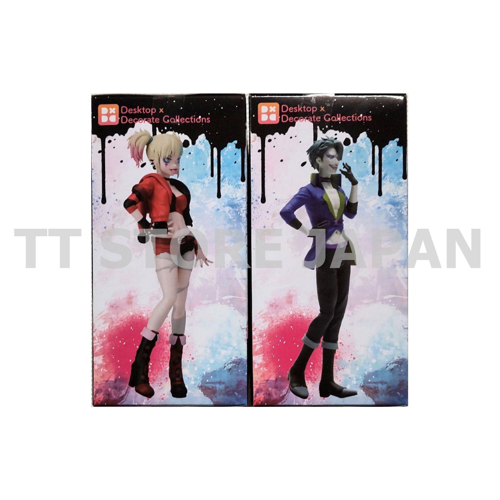 Suicide Squad ISEKAI Figure Harley Quinn Joker Set Desktop Decorate Collections