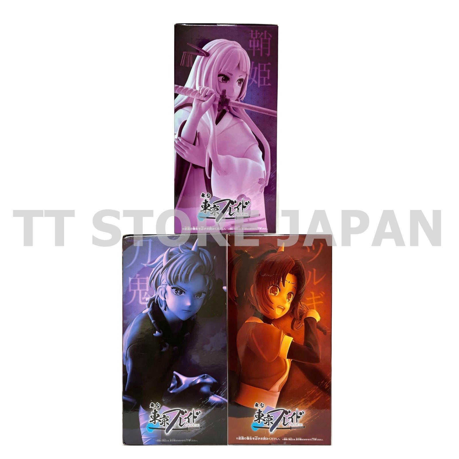 Oshi no ko Figure Aqua Kana Arima Akane Kurokawa Set Tokyo Blade ver. Banpresto