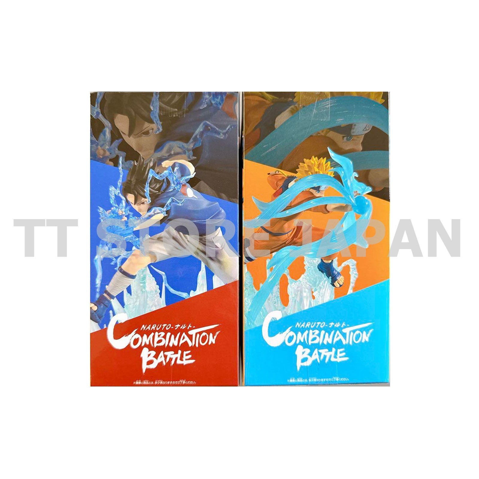 Naruto Uzumaki Sasuke Uchiha Figure Set Combination Battle Banpresto