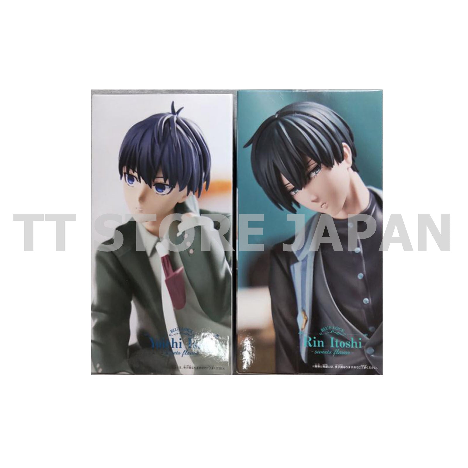 BLUE LOCK Figure Yoichi Isagi Rin Itoshi Set sweets flavor Banpresto New