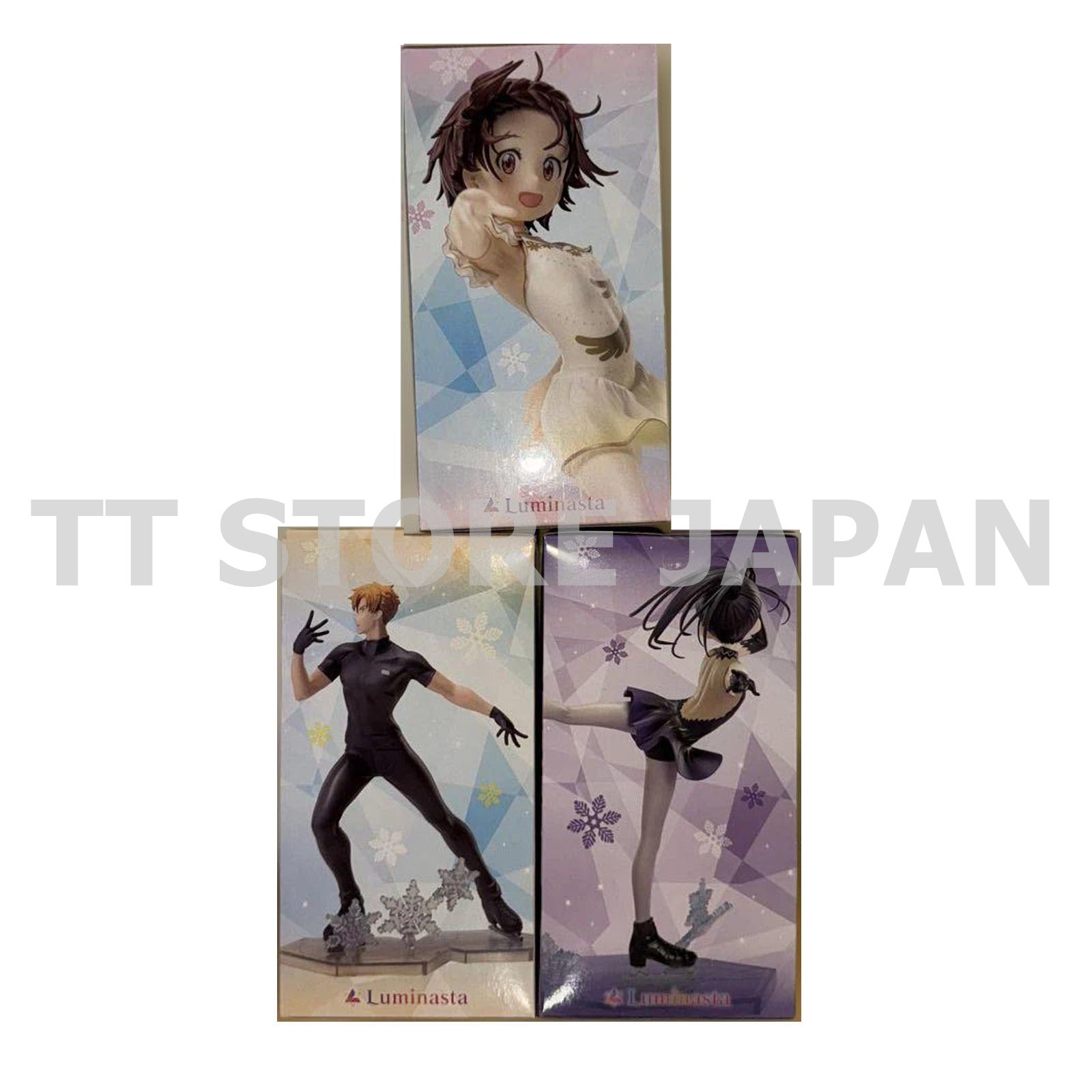 Medalist Figure Inori Yuitsukai Tsukasa Akewaraji Hikaru Kamisaki Set Luminasta