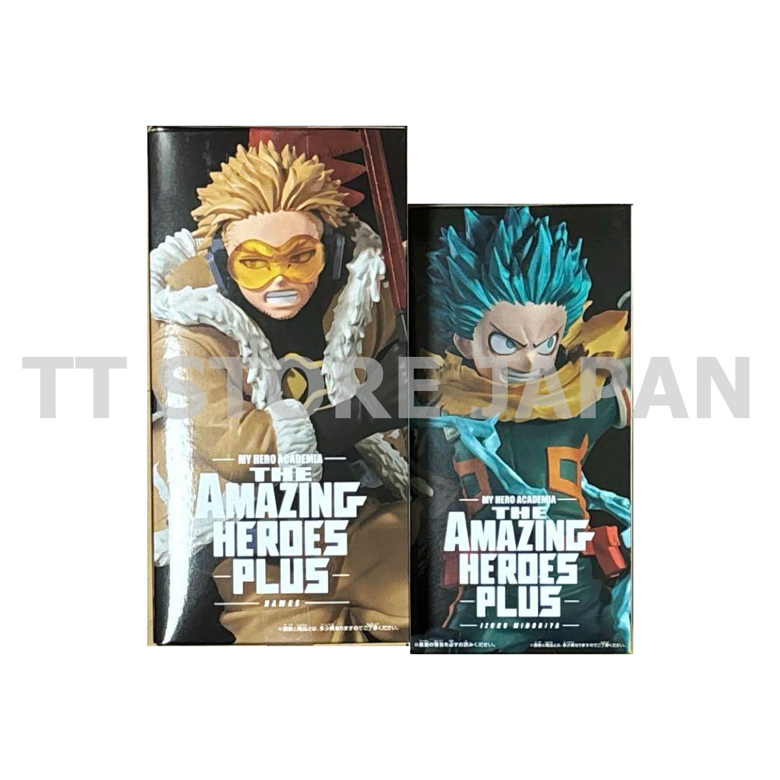My Hero Academia The Amazing Heroes Plus Izuku Midoriya Hawks Banpresto
