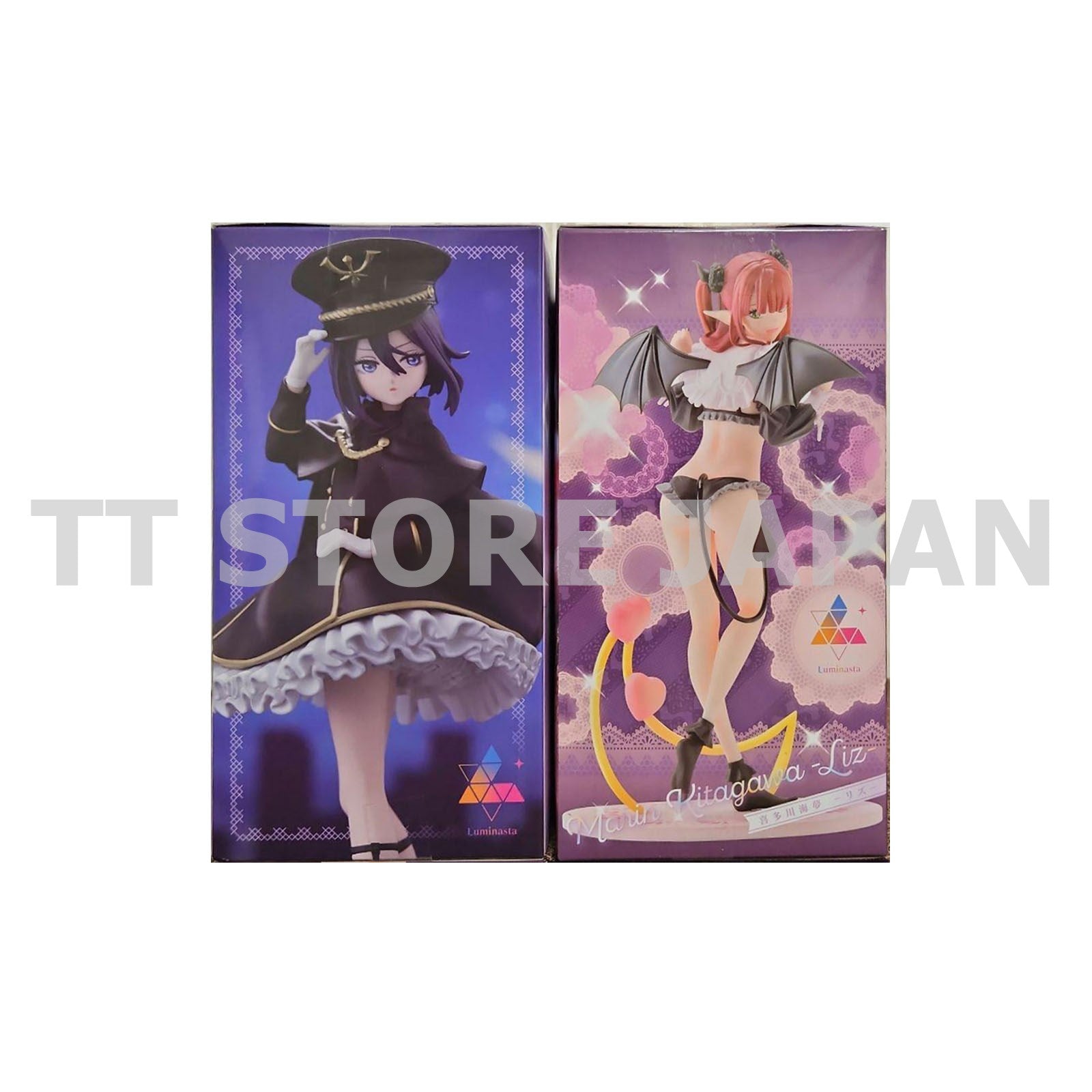 My Dress Up Darling Figure Marin Kitagawa Liz Sajuna Inui Black Lily Set SEGA