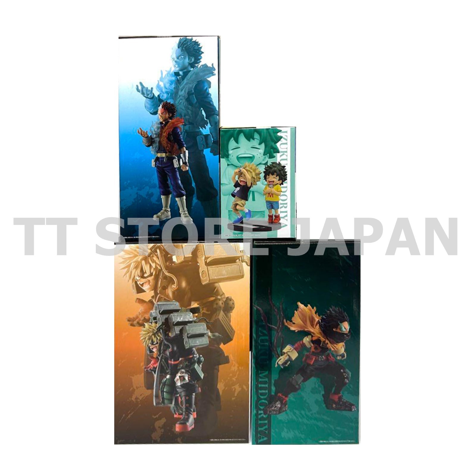 My Hero Academia Figure Izuku Katsuki Shoto Set Ichiban Kuji years Prize A B C D
