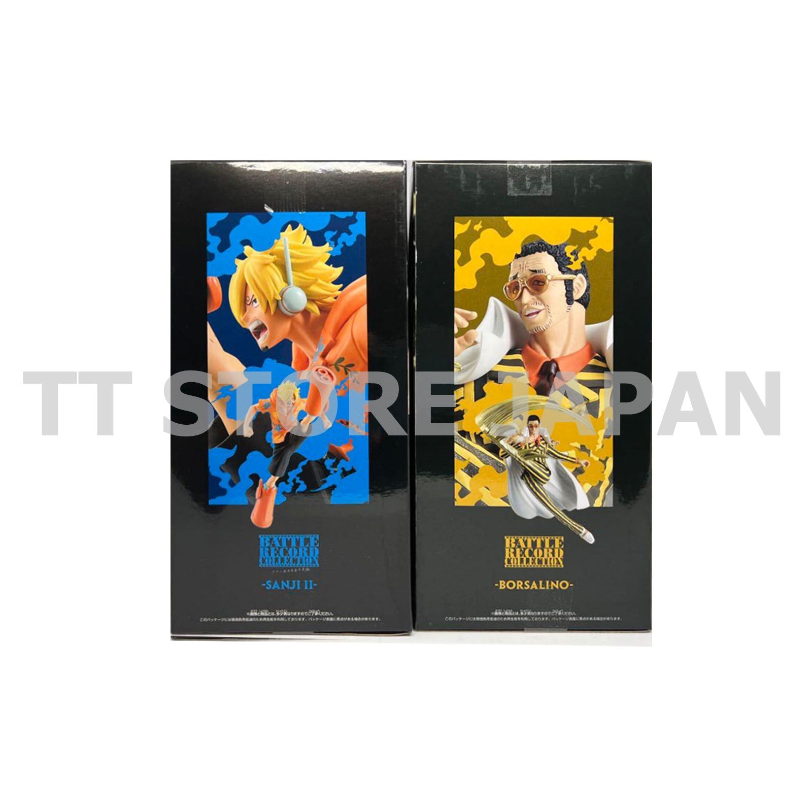 One Piece Figure Borsalino Kizaru Sanji Ⅱ Set BATTLE RECORD COLLECTION New Japan