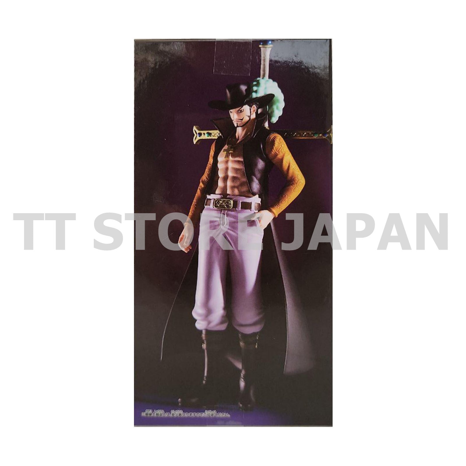 One Piece Dracule Mihawk Figure The Departure Banpresto