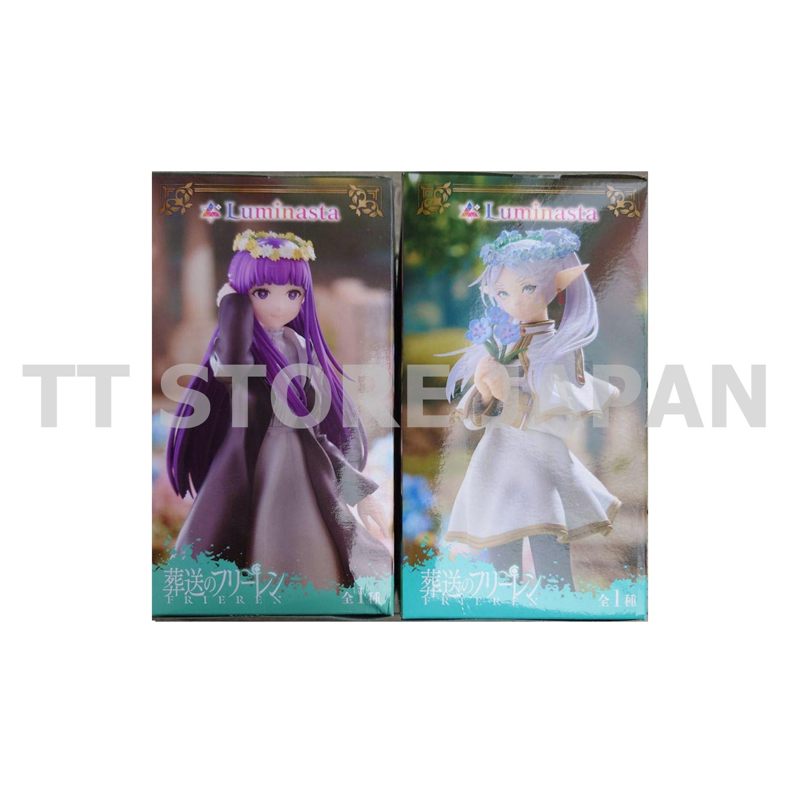 Frieren Beyond Journey's End Figure Frieren Fern Set Luminasta Flower Garden New