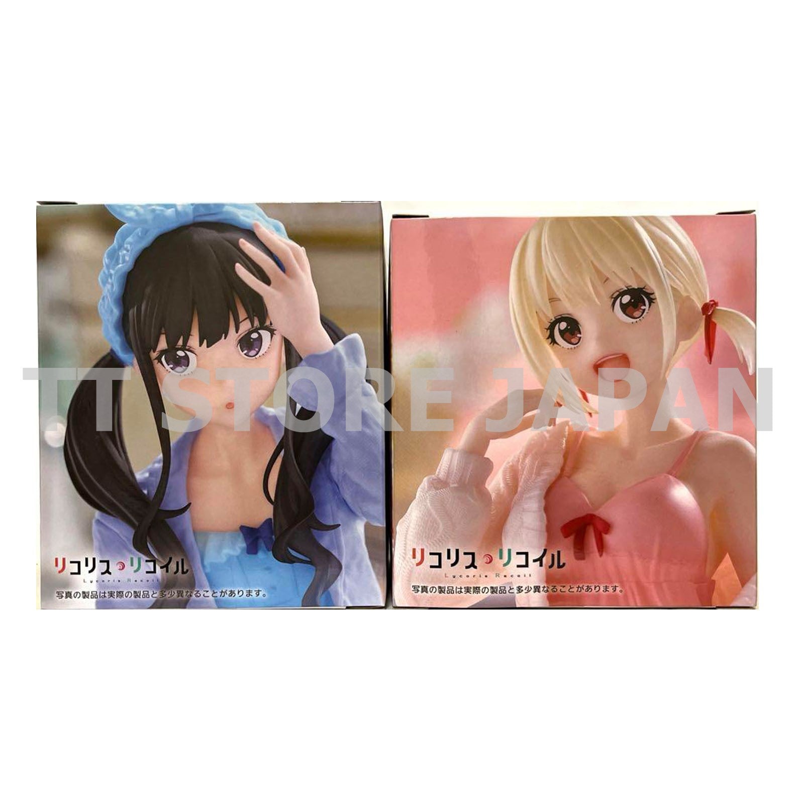 Lycoris Recoil Figure Chisato Nishikigi Takina Inoue Set Desktop Cute Roomwear