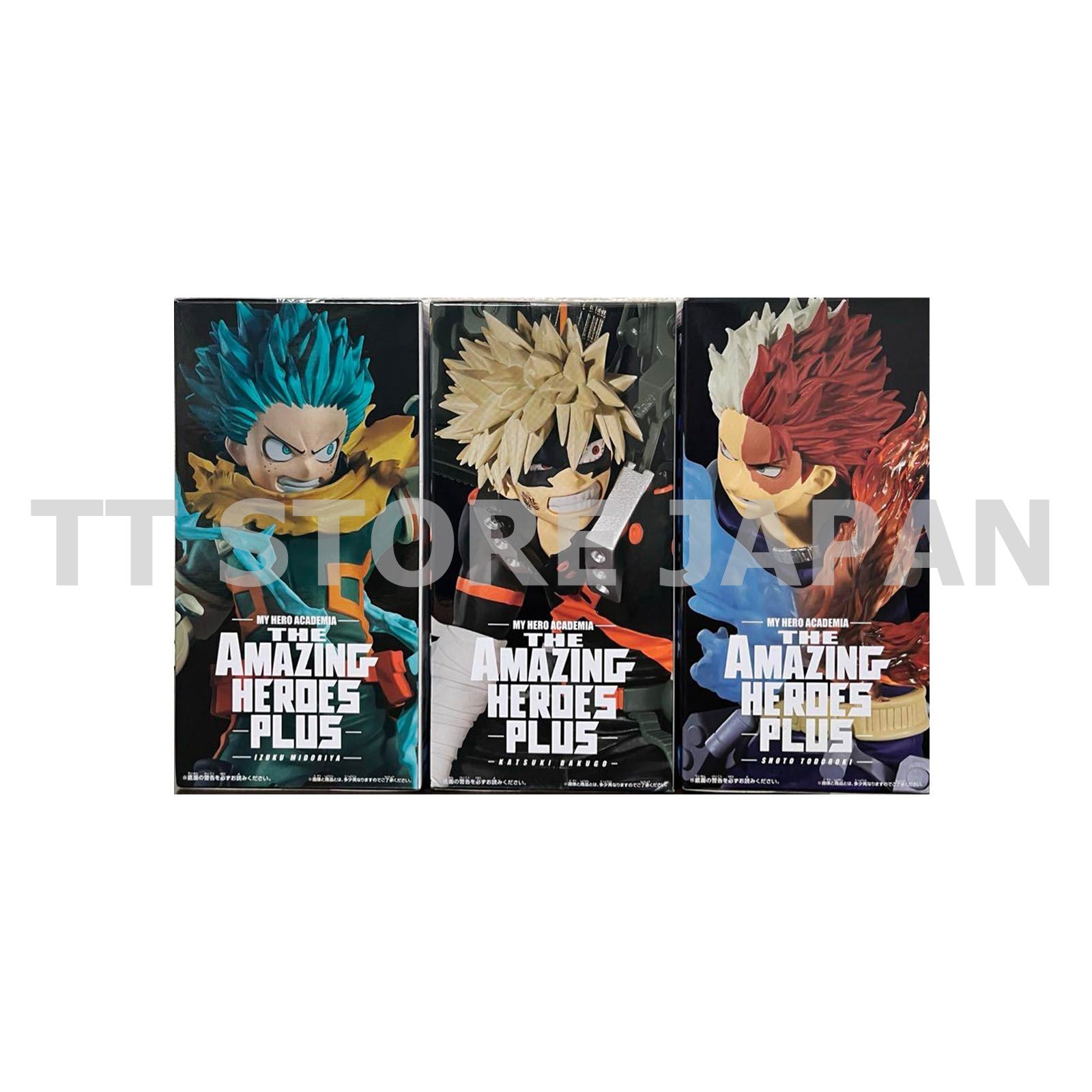 My Hero Academia Figure Izuku Midoriya Katsuki Bakugo Shoto Amazing Heroes Plus
