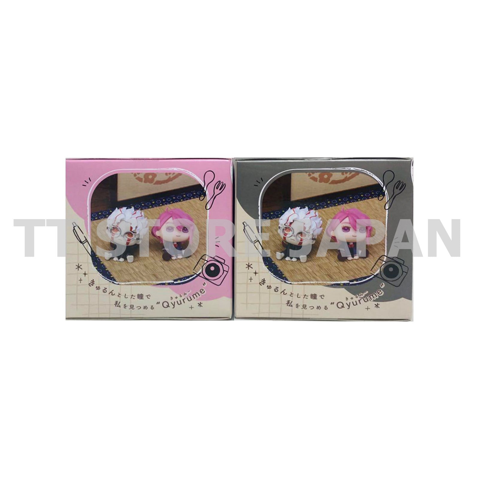 DAN DADAN QyuruMe Mini Figure Aira Okarun transformed Set SEGA Qyuru Me