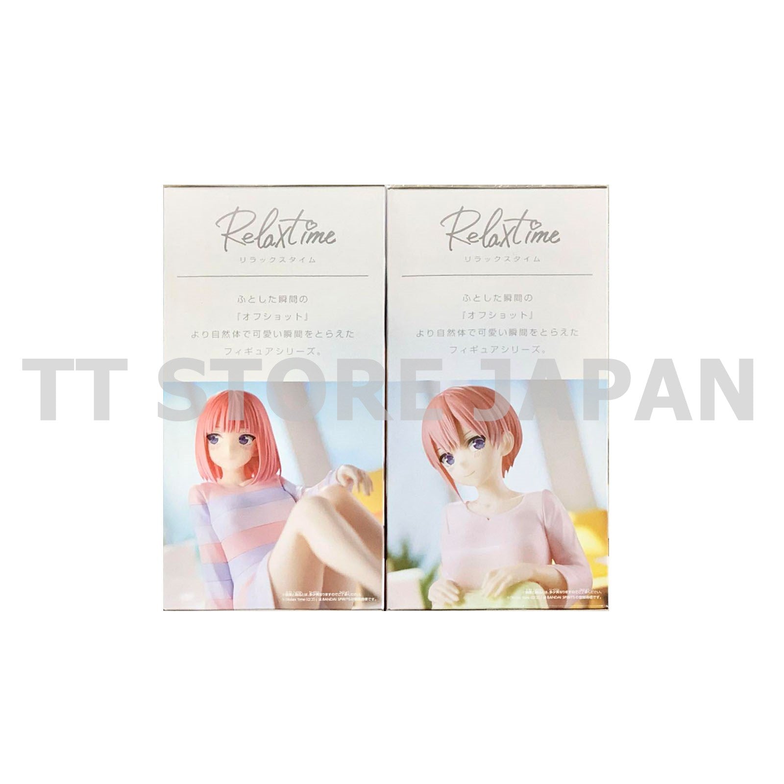 The Quintessential Quintuplets ∽ Figure Ichika Nakano Nino Set Relax time