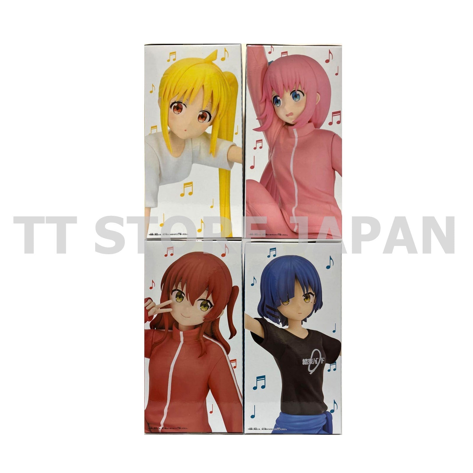 Bocchi the Rock Figure Hitori Goto Nijika Ijichi Ryo Yamada Ikuyo Kita Set vol.2