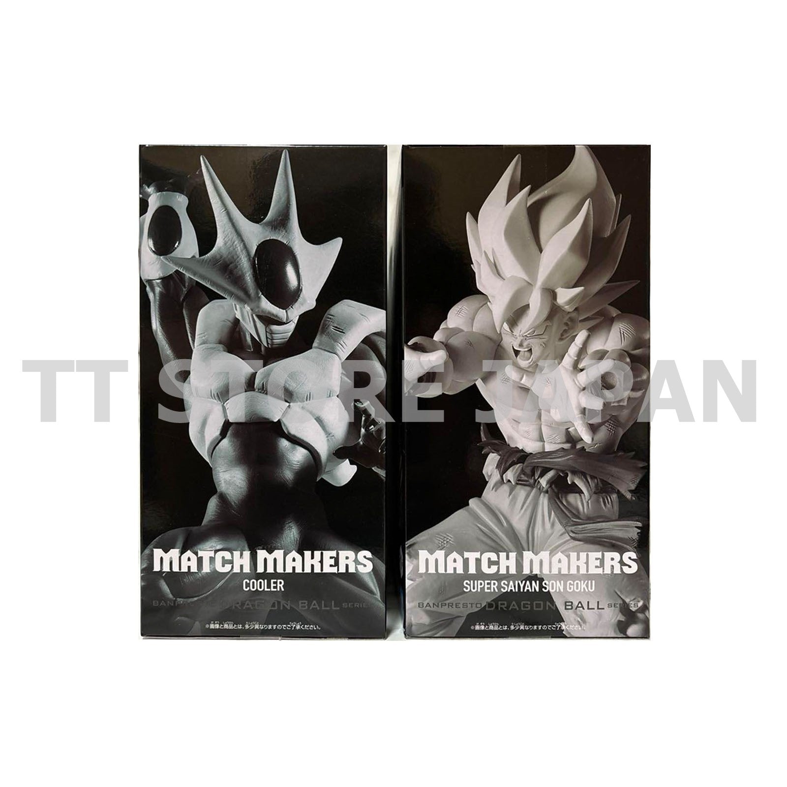 Dragon Ball Z Figure Super Saiyan Son Goku VS Cooler Match Makers Banpresto