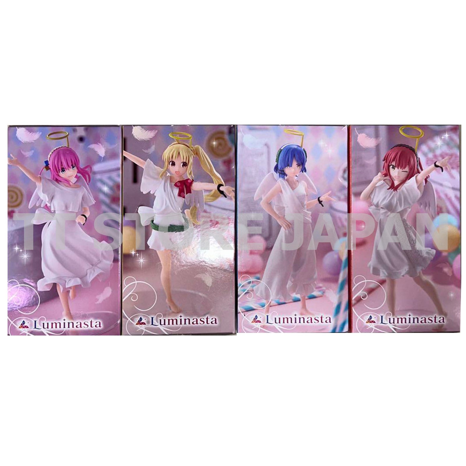 Bocchi The Rock Figure Hitori Goto Ikuyo Kita Nijika Ijichi Ryo Yamada Luminasta