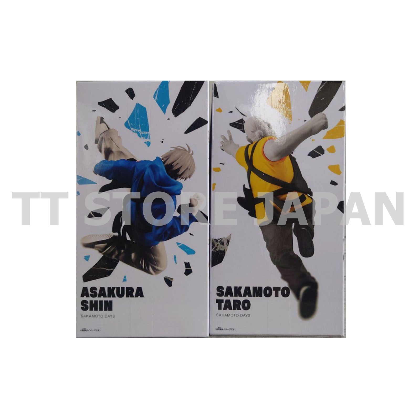 Sakamoto Days Figure Taro Sakamoto Shin Asakura Set Vibration Stars Banpresto