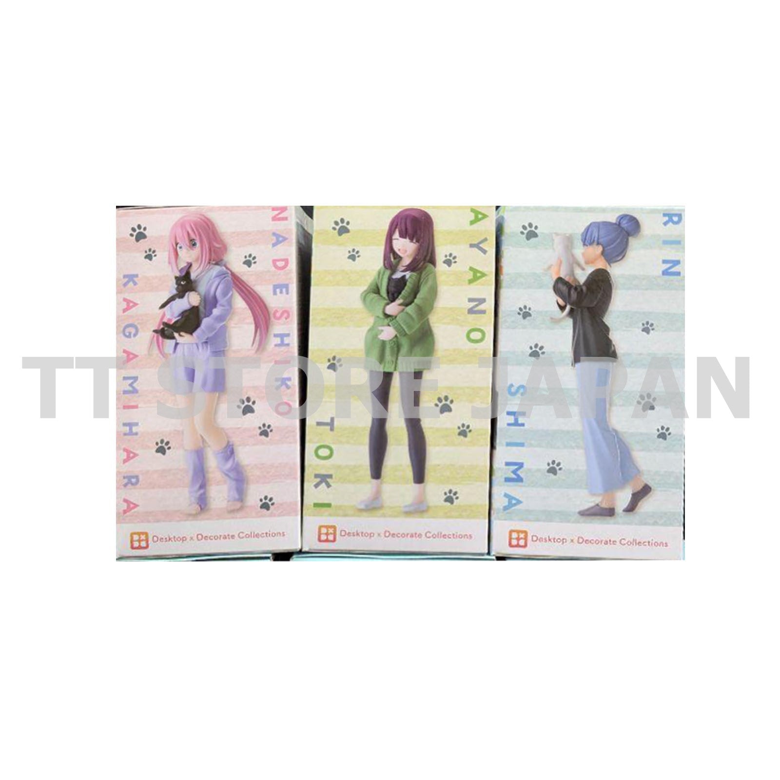 Laid Back Camp Figure Nadeshiko Rin Shima Ayano Toki Desktop Decorate Yuru Camp