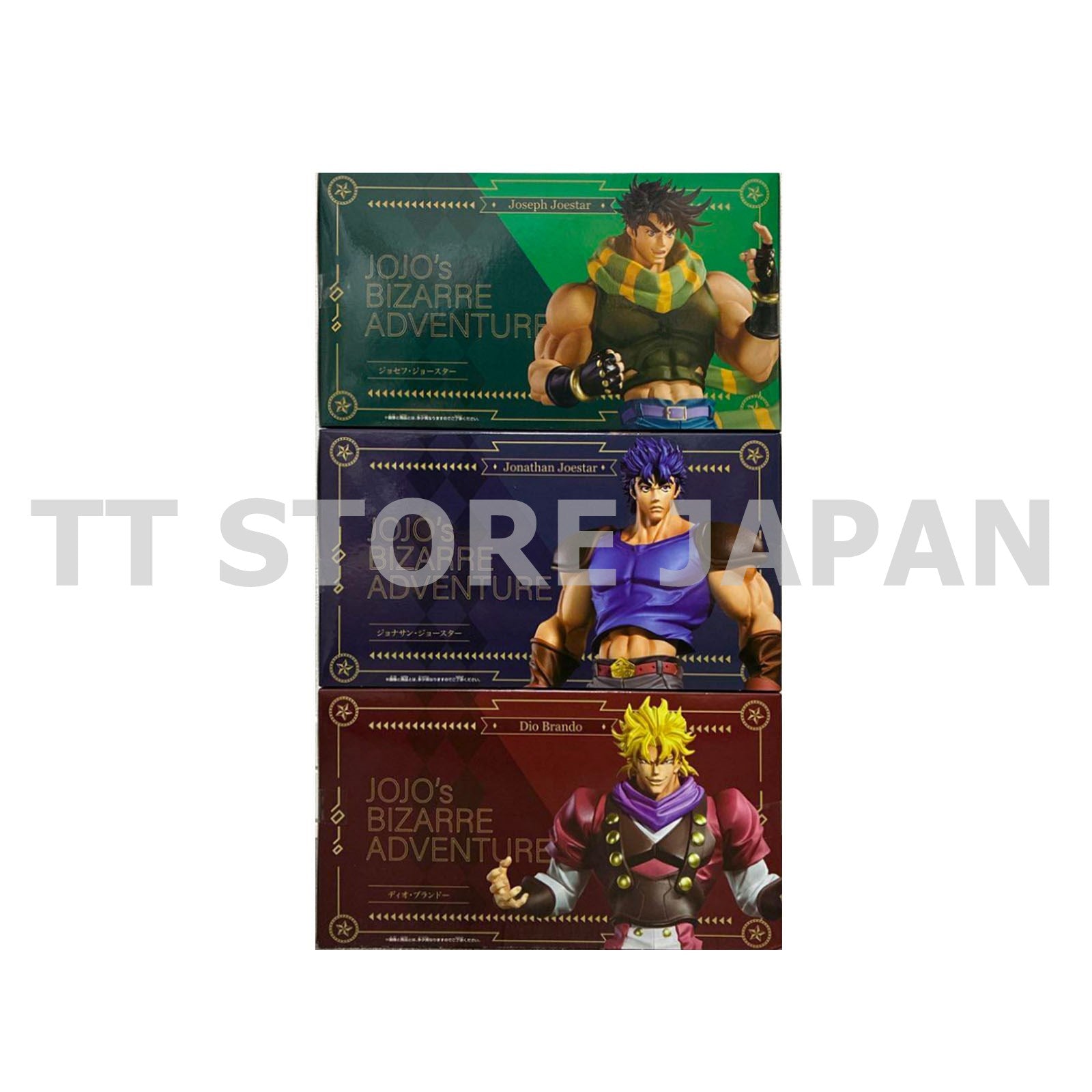 JoJo's Bizarre Adventure Phantom Blood Figure Jonathan Joseph Joestar Dio Set