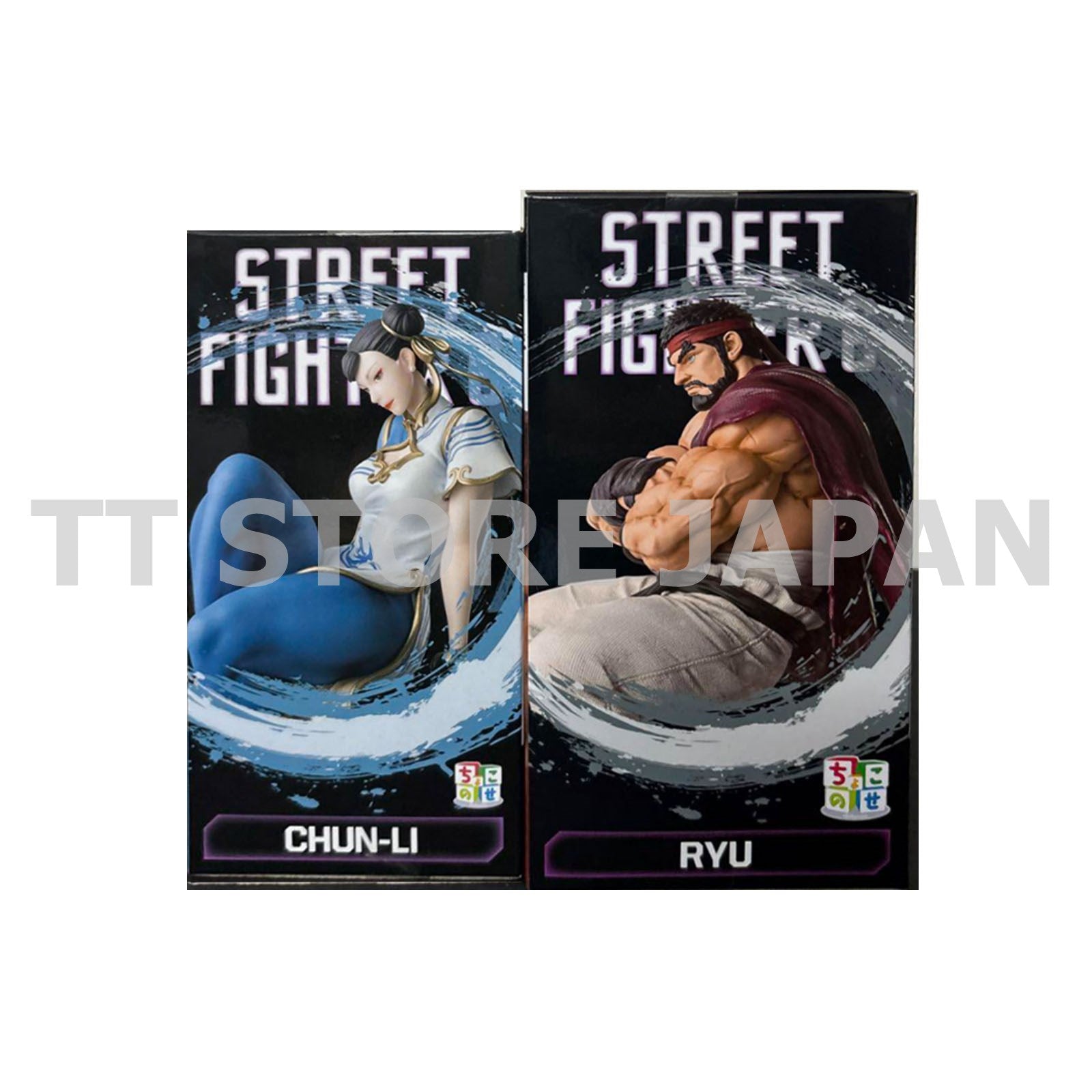 STREET FIGHTER 6 Figure Ryu Chun-Li Set Chokonose Premium SEGA New Game