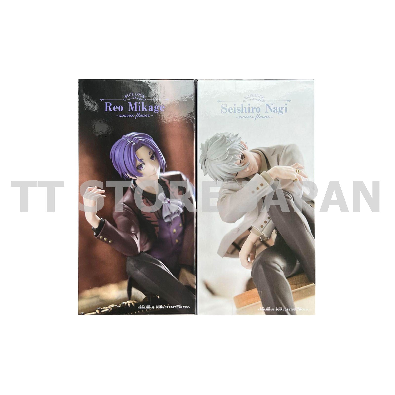 BLUE LOCK Figure Seishiro Nagi Reo Mikage Set sweets flavor New Japan