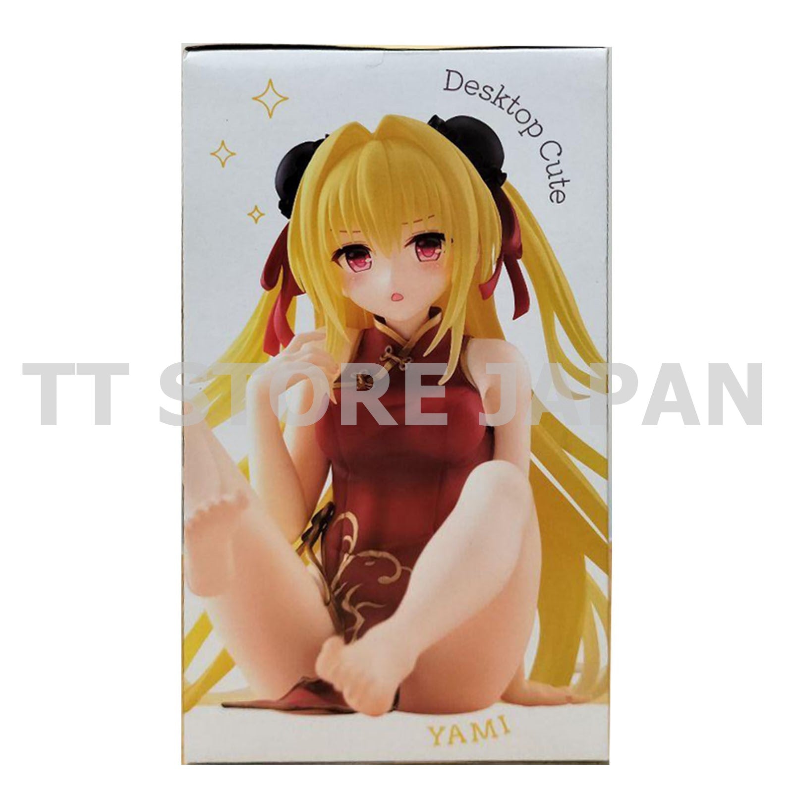 To Love Ru Darkness Figure Desktop Cute New Japan Golden Chinadress Mandarin