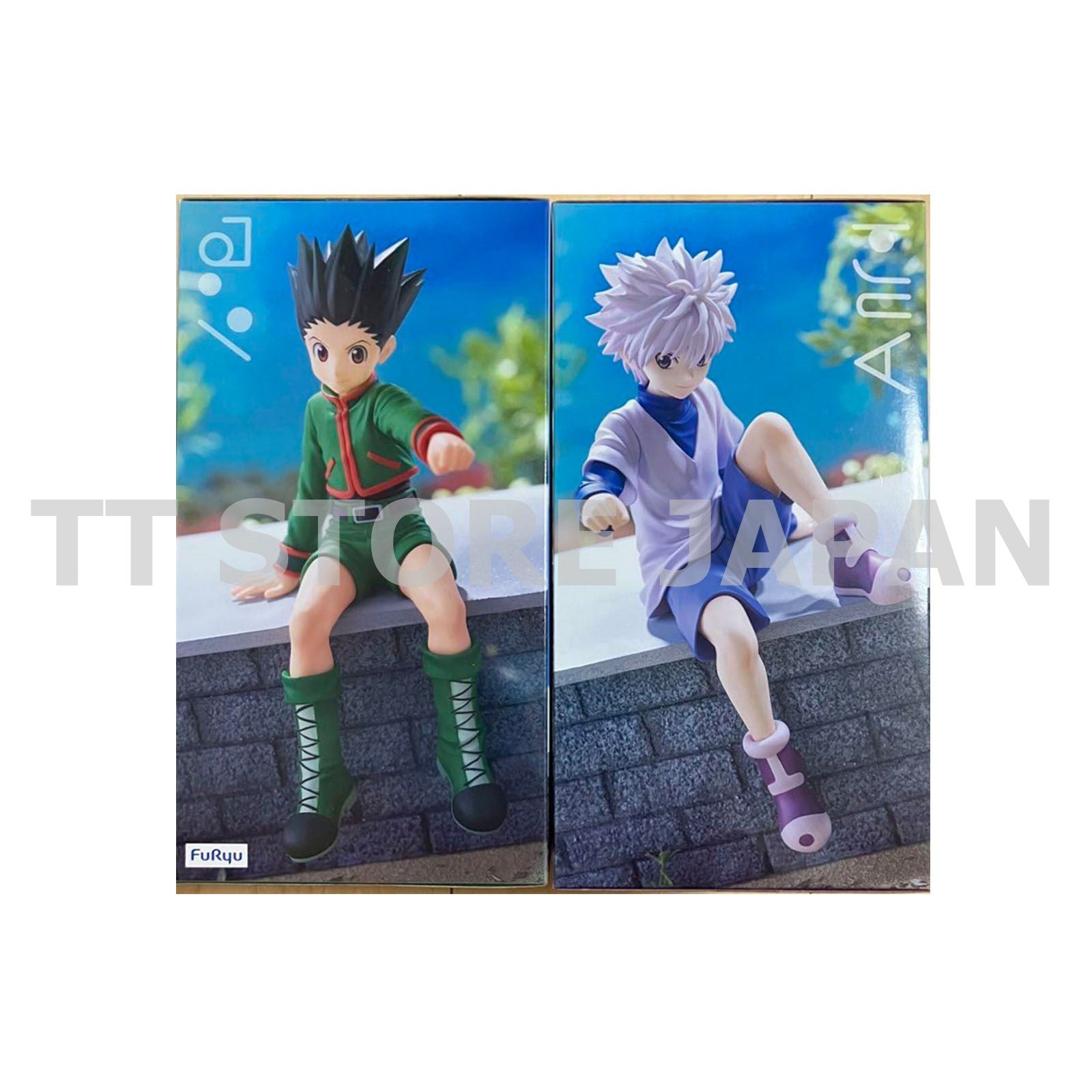 Hunter X Hunter Figure Gon Killua Set Noodle Stopper FuRyu