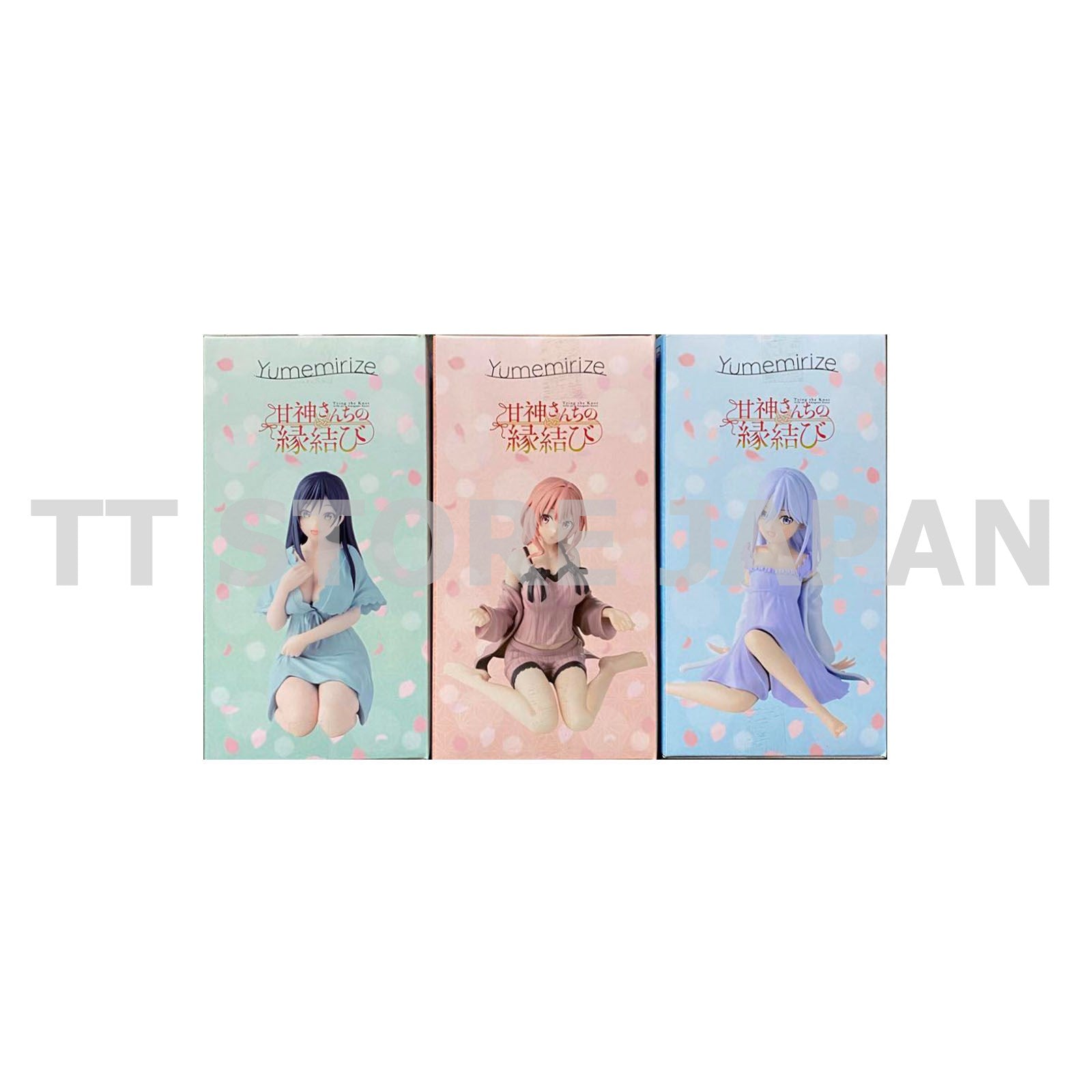 Tying the Knot with an Amagami Sister Figure Yae Yuna Asah Set Yumemirize Japan