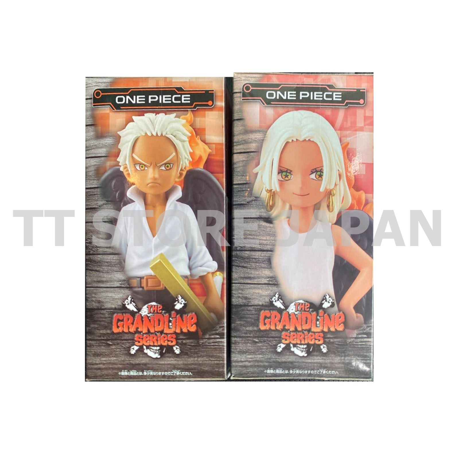 One Piece Figure S-Snake S-Hawk Set Dxf Grandline Series Banpresto