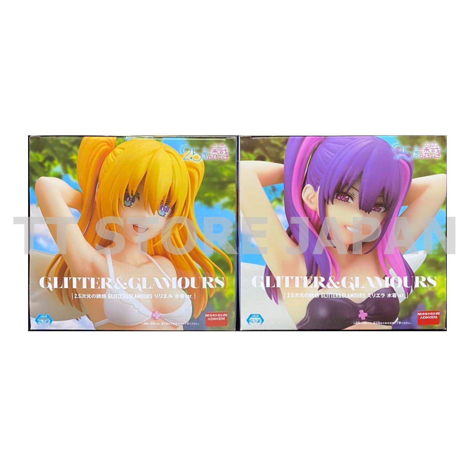 2.5 Dimensional Seduction Figure Liliel Miriella Set GLITTER & GLAMOURS Bikini