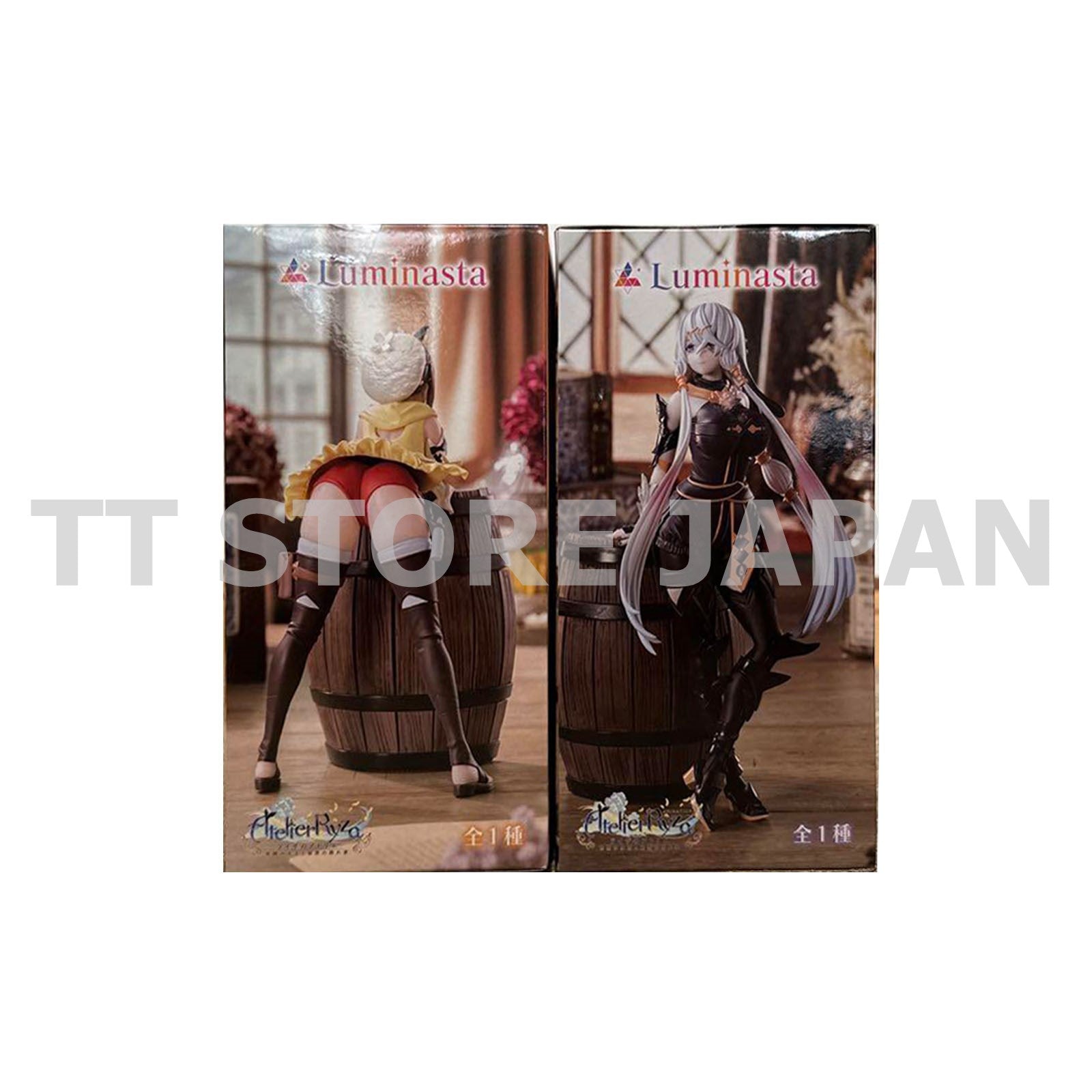 Atelier Ryza Figure Lila Decyrus Reisalin Stout Set Luminasta SEGA