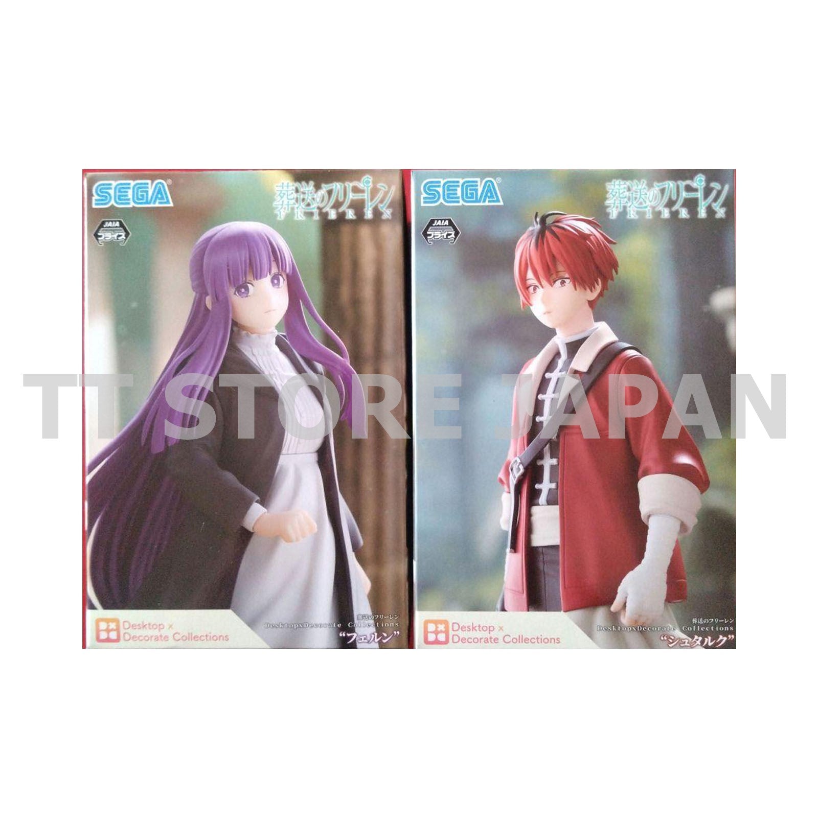 Frieren Beyond Journey's End Figure Fern Stark Set Desktop Decorate Collections