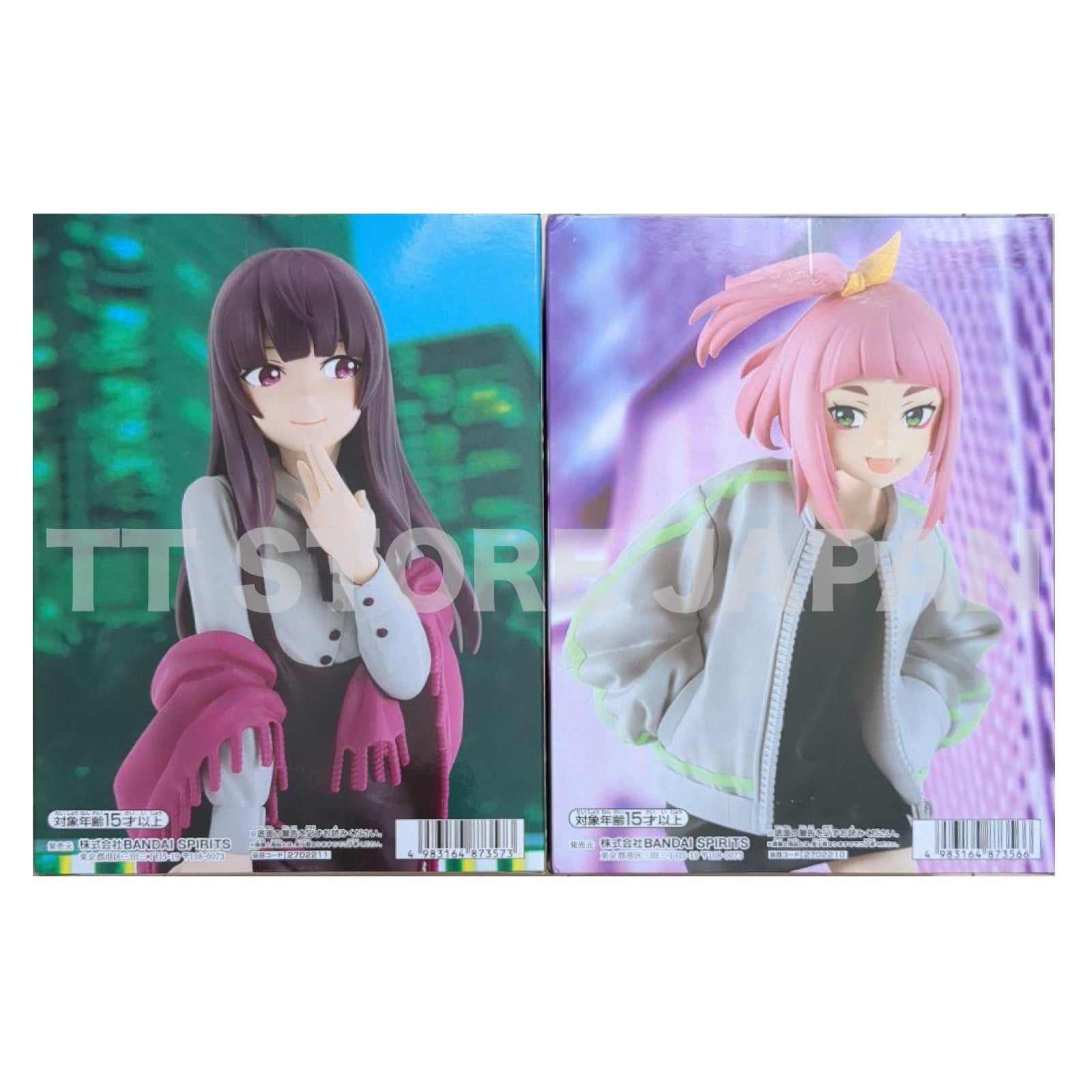 Jellyfish Can't Swim in the Night Figure Kiui Watase Mei Kim Anouk Takanashi Set