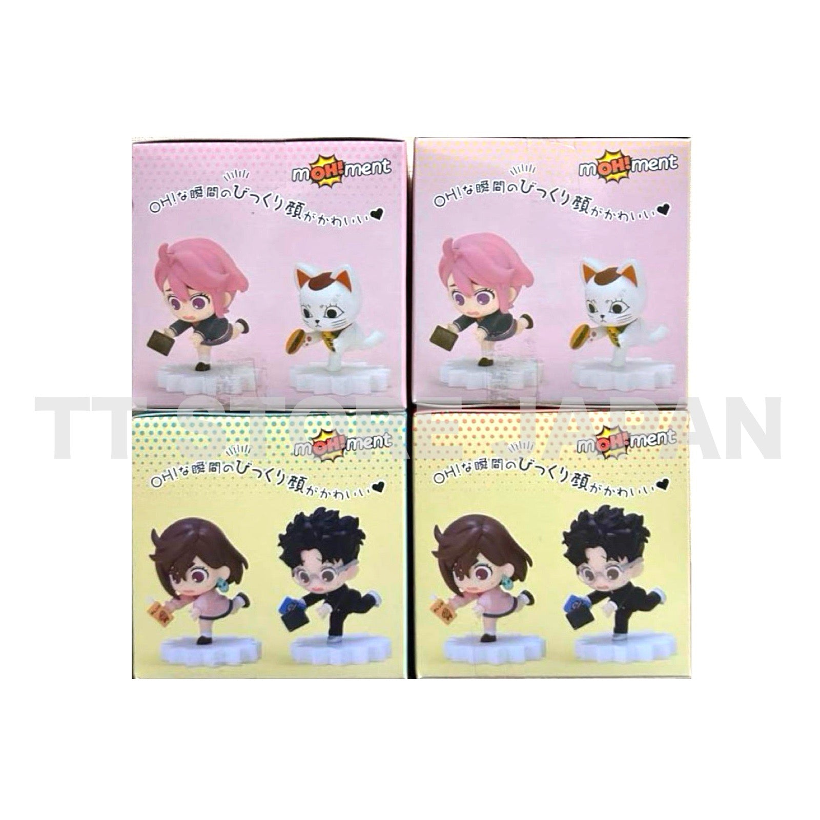 DAN DADAN mOH!ment Mini Figure vol.1 vol.2 Set Okarun Momo Aira Turbo Granny