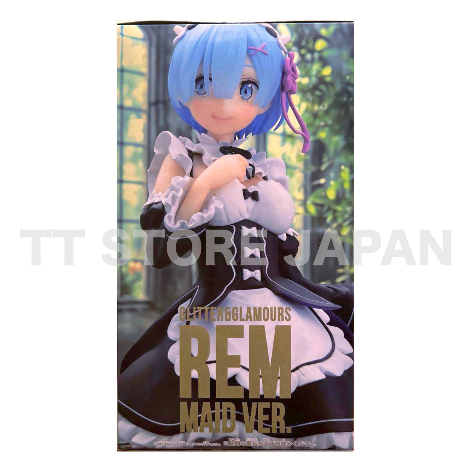 Re Zero Starting Life in Another World REM Figure GLITTER & GLAMOURS maid ver.