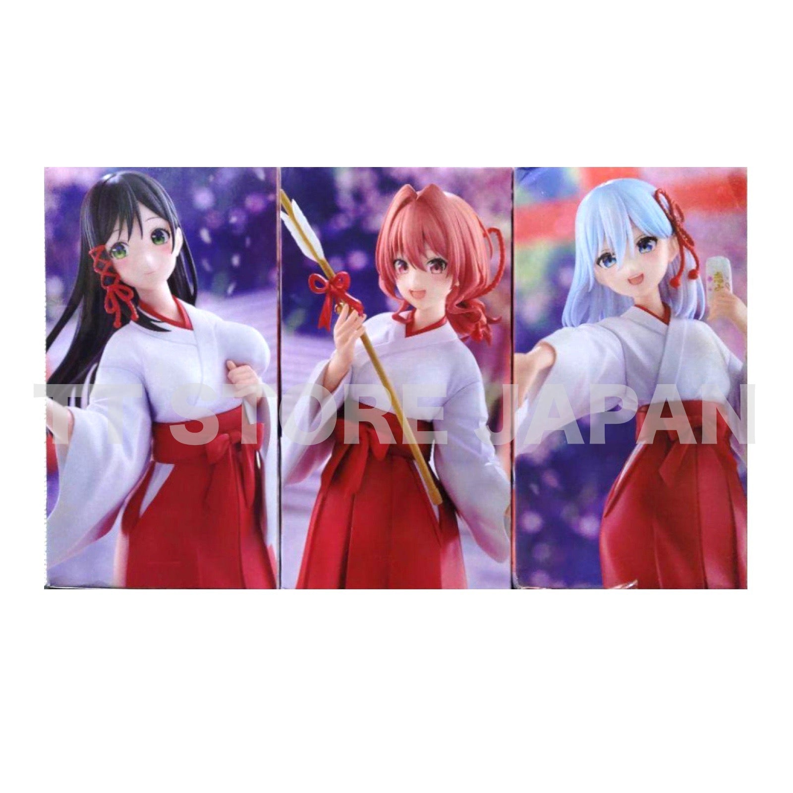 Tying the Knot with an Amagami Sister Figure Yae Yuna Asahi Set Trio-Tri-iT