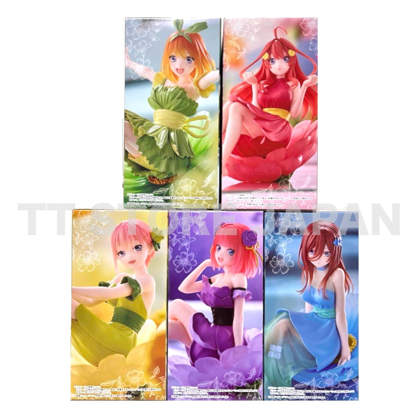 The Quintessential Quintuplets Figure Ichika Nino Miku Yotsuba Itsuki Bloo-me