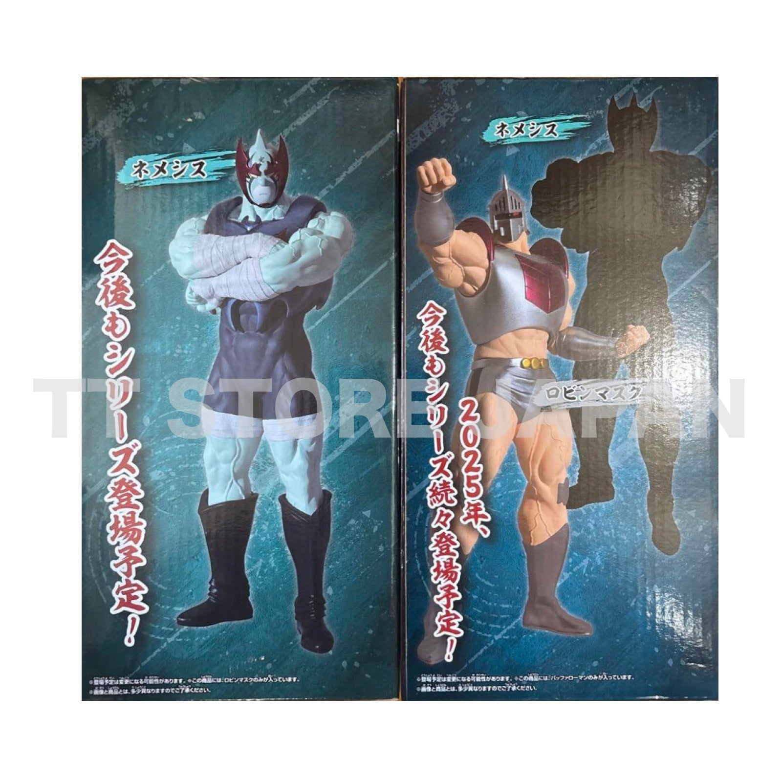 Kinnikuman Perfect Origin Arc Real Figure Buffalo Man Robin Mask Set Banpresto