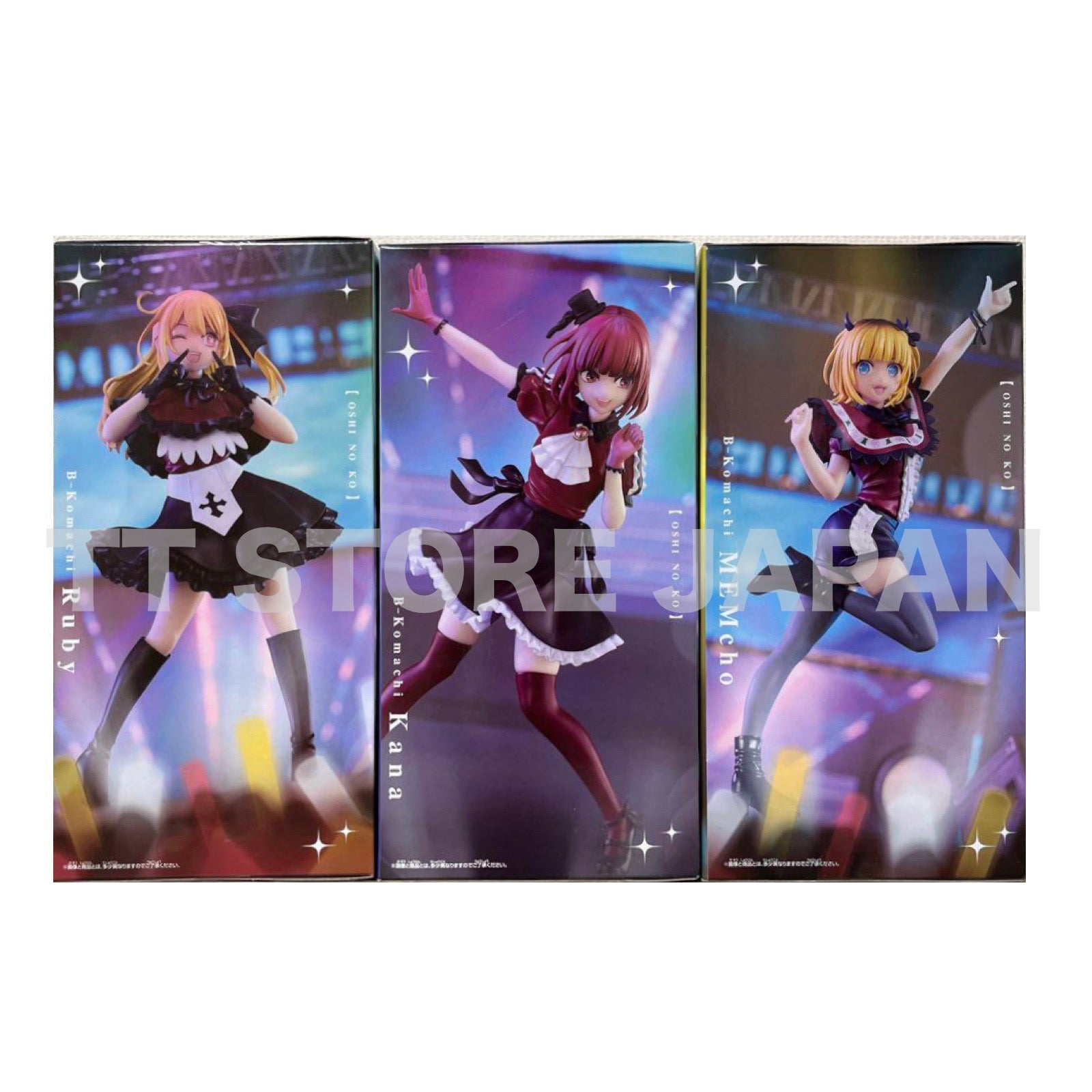 Oshi no Ko Figure Ruby Hoshino Kana Arima MEM Cho Set Banpresto New Prize Anime