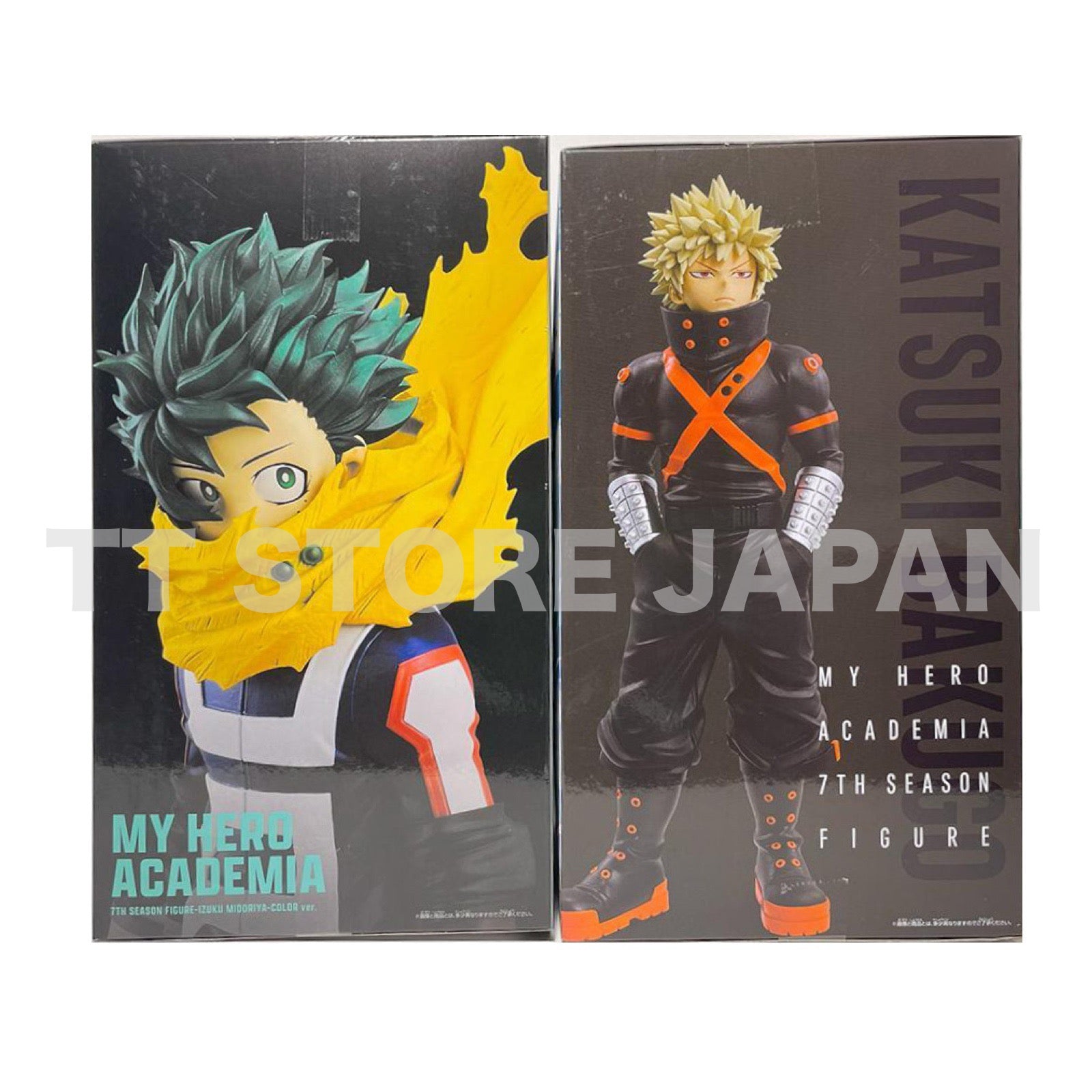 My Hero Academia 7th Season Figure Izuku Midoriya Katsuki Bakugo Set Color ver