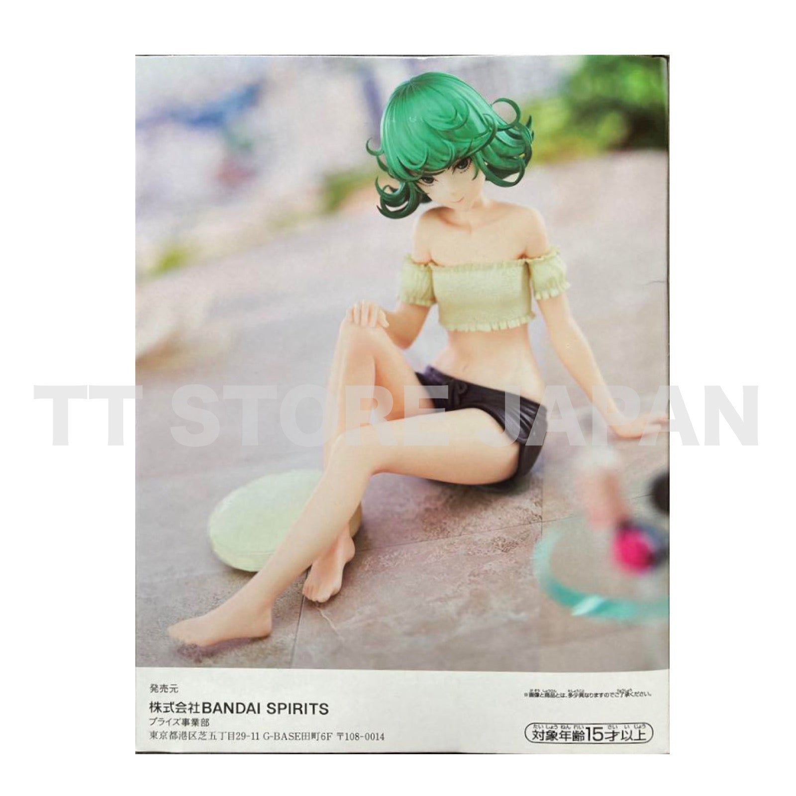 One Punch Man Tornado of Terror Figure Relax time Tatsumaki Banpresto