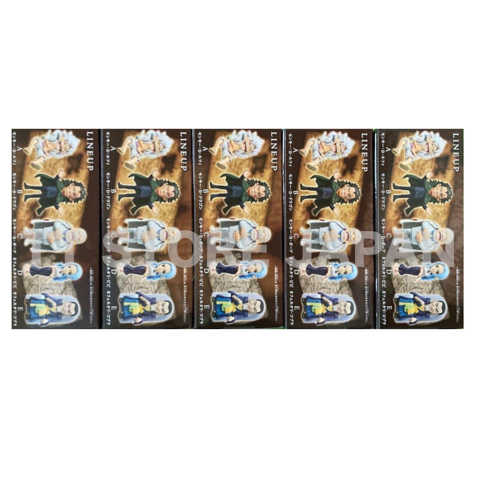 One Piece World Collectable Figure Parent Child Bloodline Family Lineage I Set