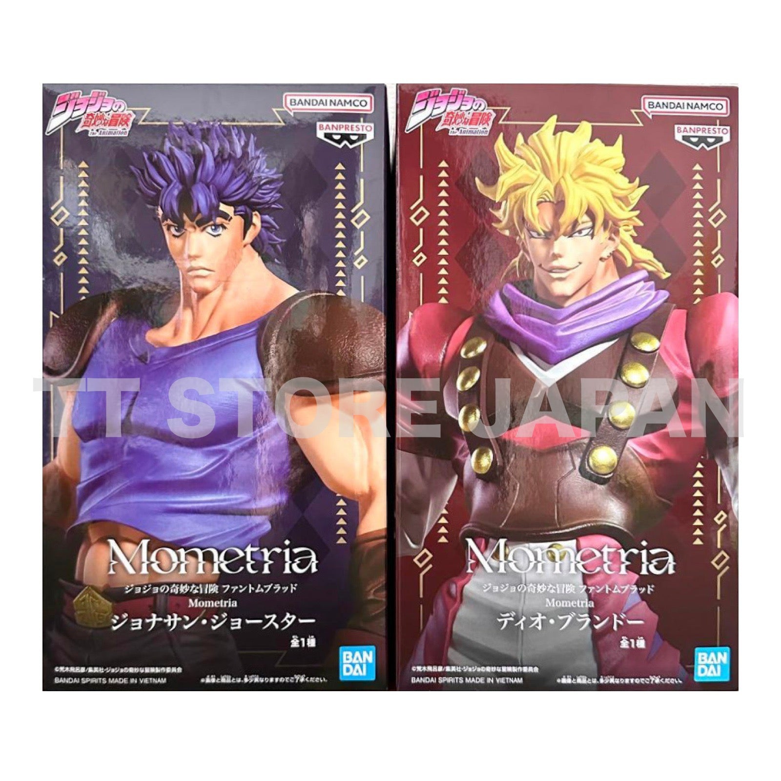 JoJo's Bizarre Adventure Phantom Blood Figure Jonathan Joestar Dio Set Mometria