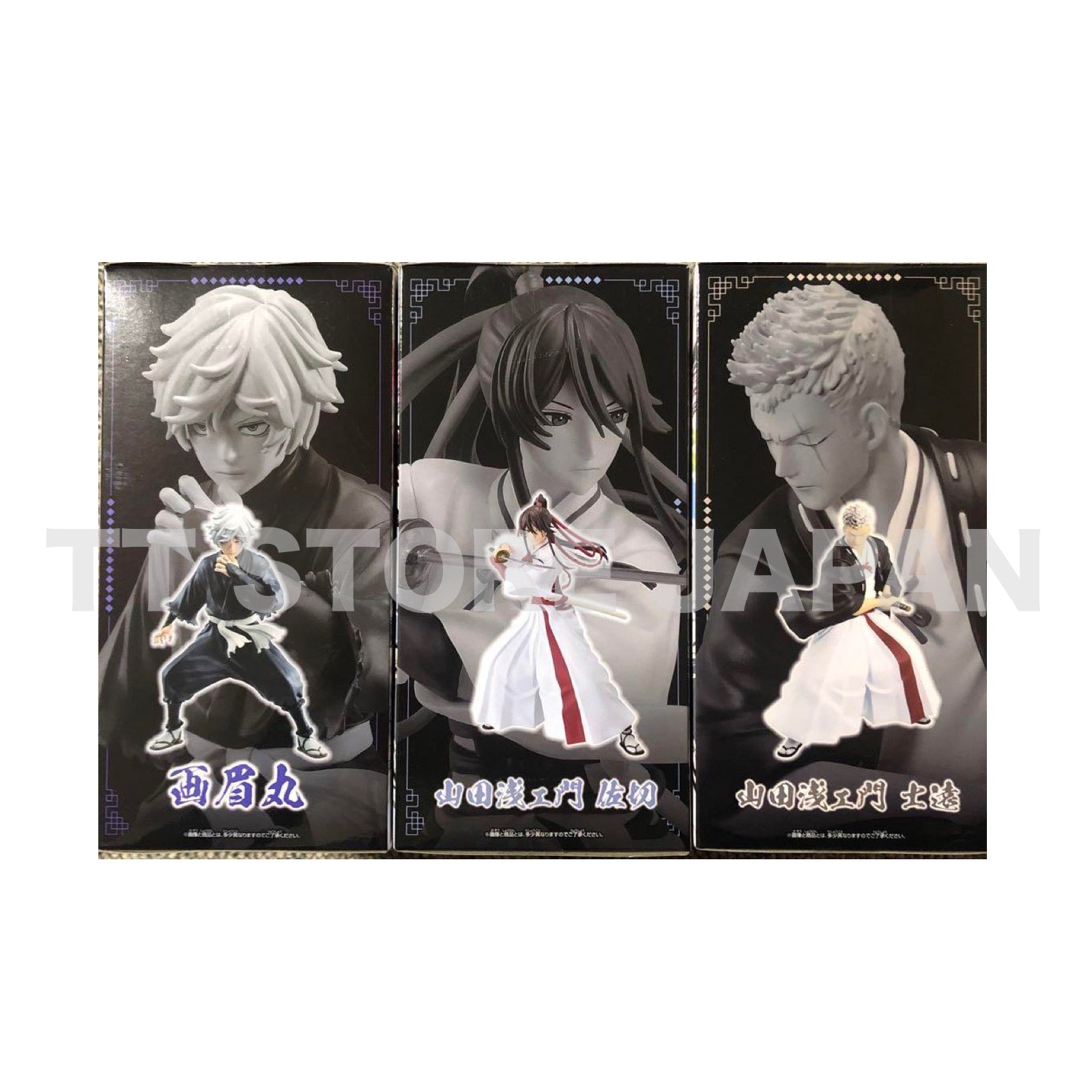 Hell's Paradise Jigokuraku Figure Gabimaru Sagiri Shion Set VIBRATIONS STARS