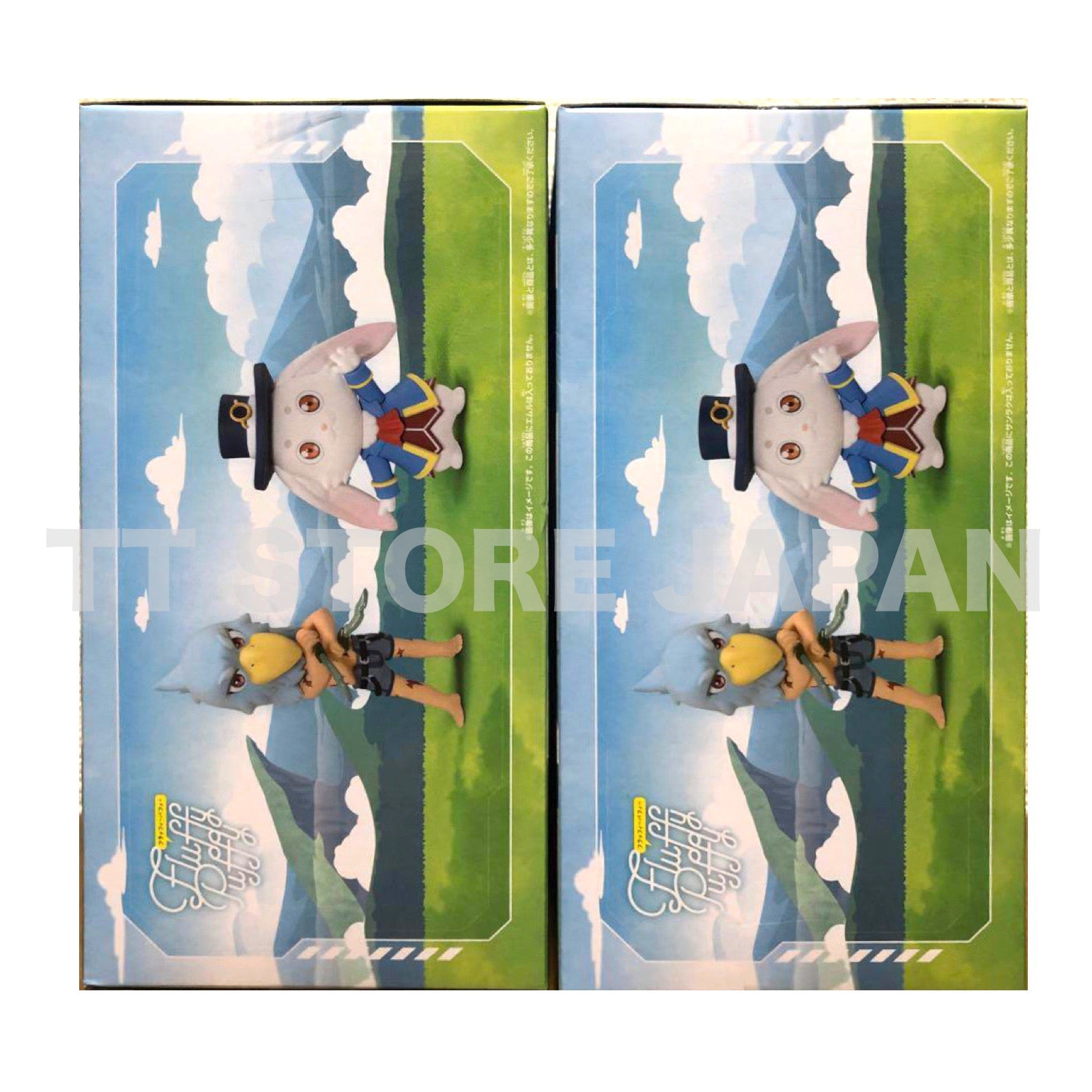 Shangri-La Frontier Figure Sunraku Emul Set Fluffy Puffy Banpresto New TV Anime