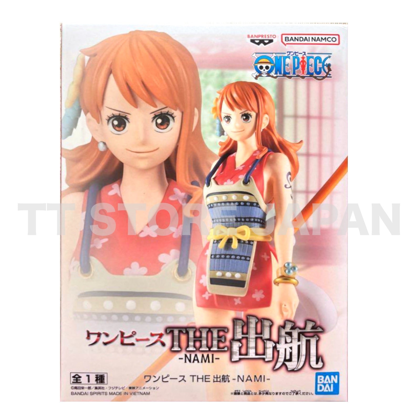 One Piece Nami Figure The Departure Banpresto