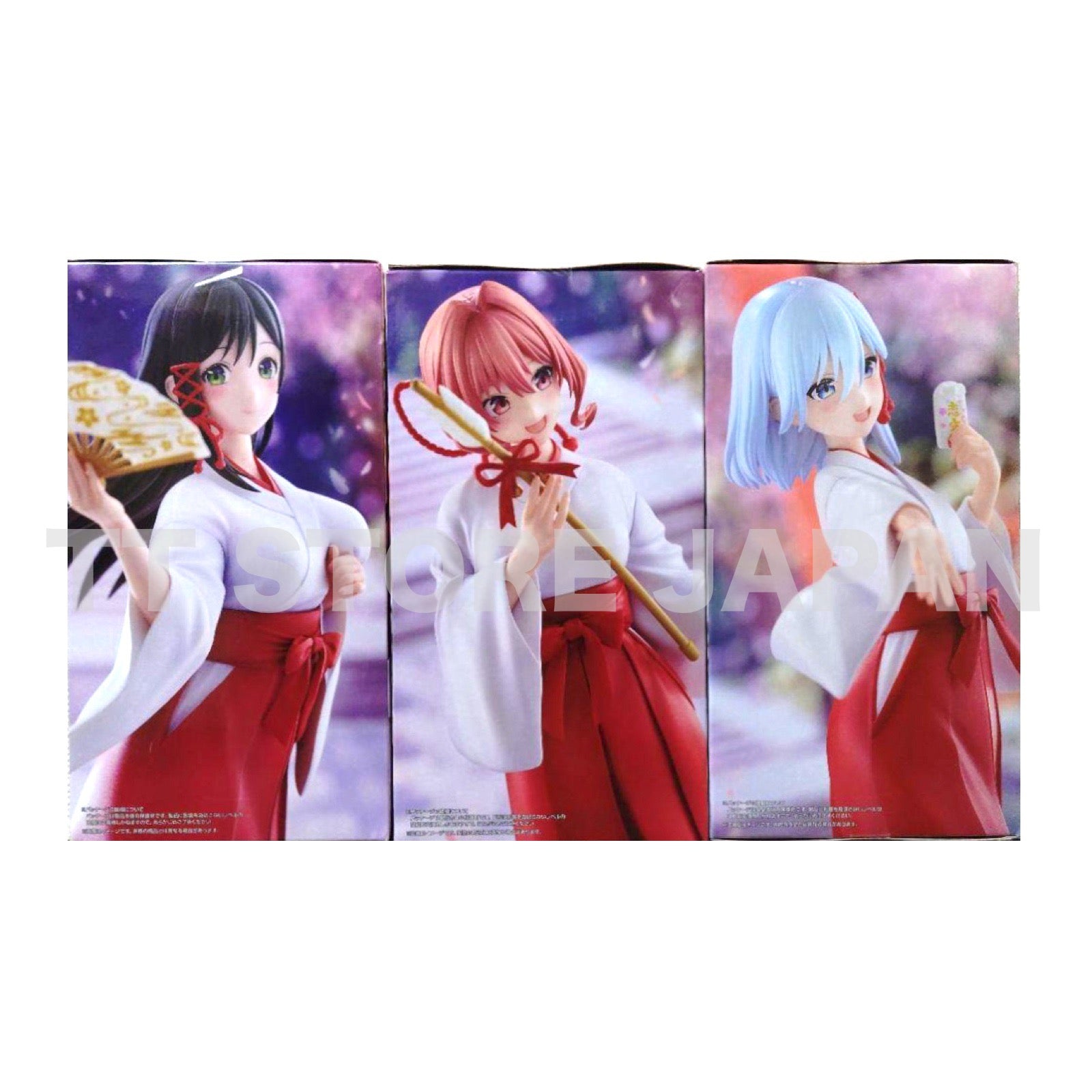 Tying the Knot with an Amagami Sister Figure Yae Yuna Asahi Set Trio-Tri-iT