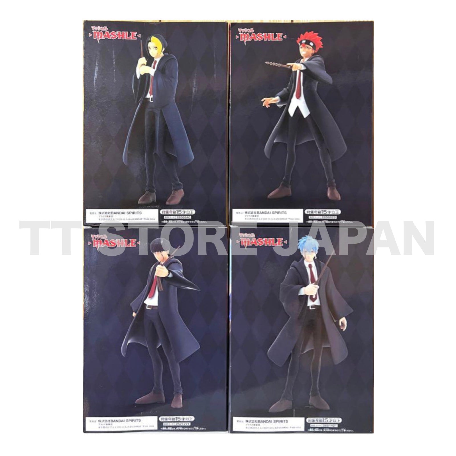 MASHLE DXF Figue Mash Burnedead Lance Crown Finn Ames Dat Barrett Set Banpresto