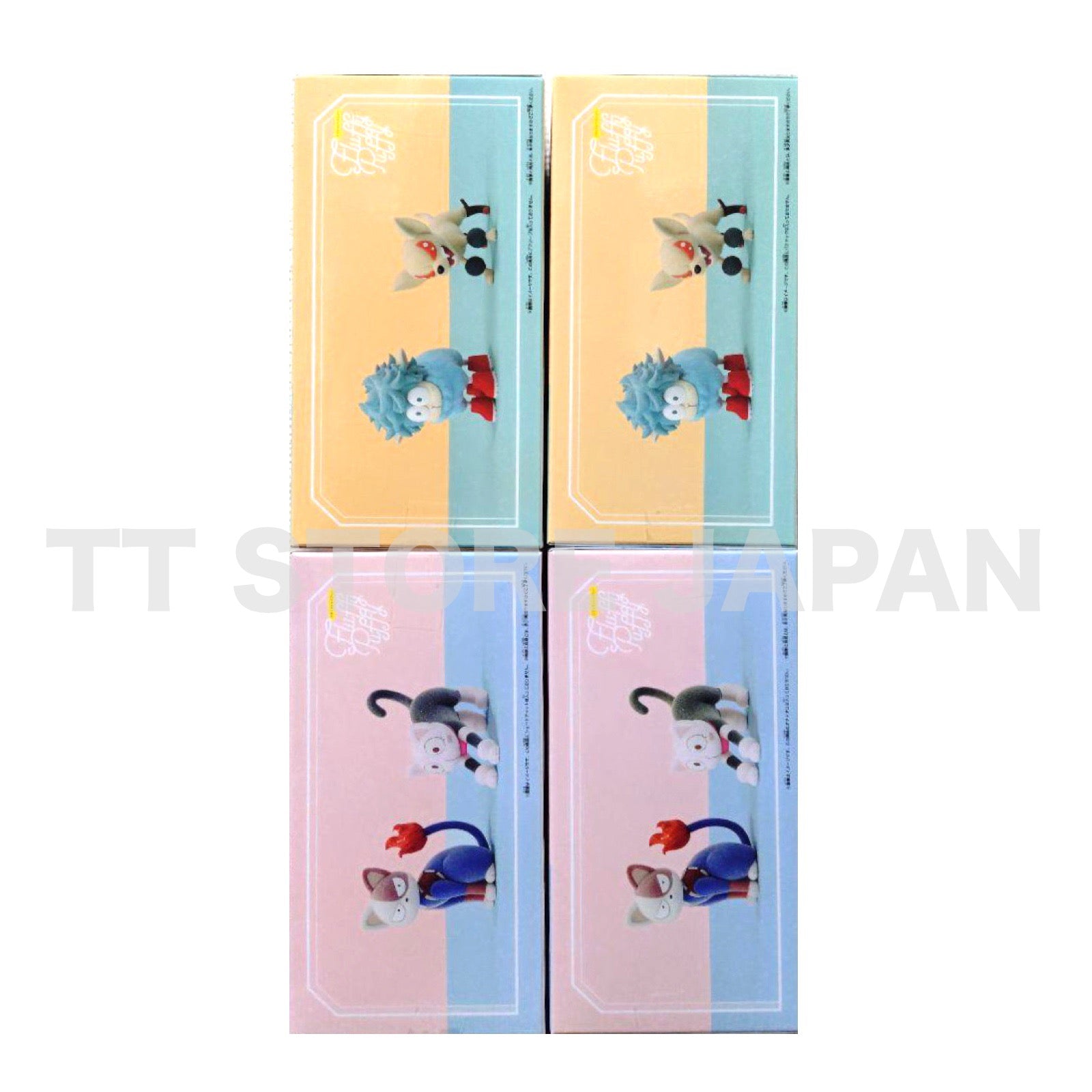 My Hero Academia Figure Deku Sheep Baku Dog Shoto Cat Ocha Neco Set Fluffy Puffy