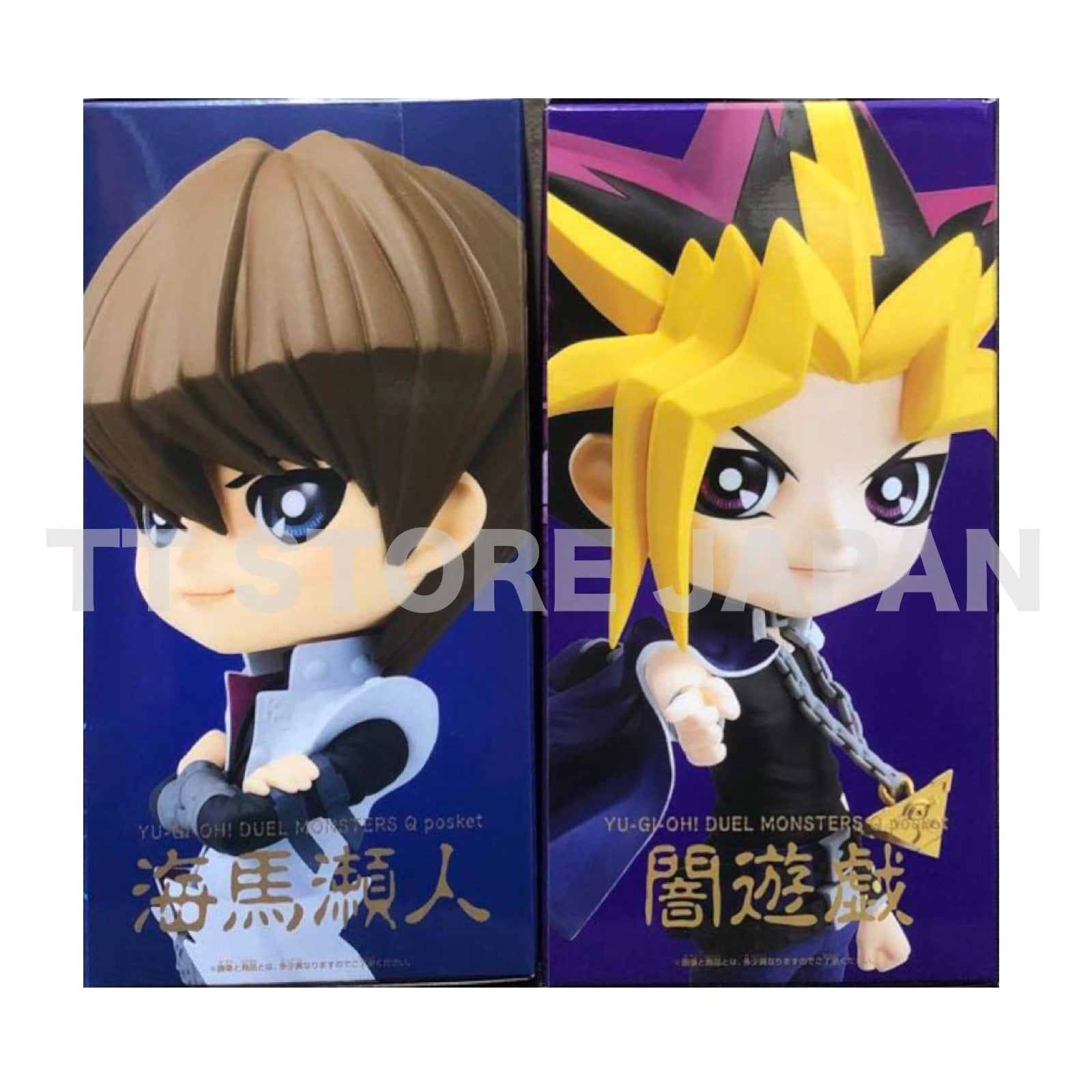 Q poskeYu-Gi-Oh Yami Yugi Muto Seto Kaiba Set Qposket Figure Banpresto
